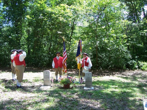 grave marking ceremony
