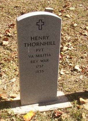 Henry Thornhill grave