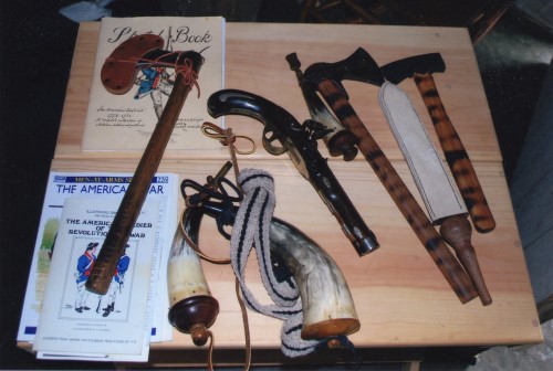 weapons display